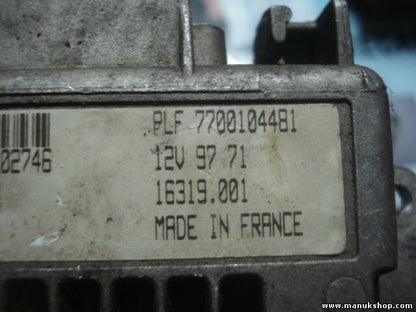 Motorsteuergerät Renault Clio 1.2 12V HOM7700868295 7700868295 PLF7700104481
