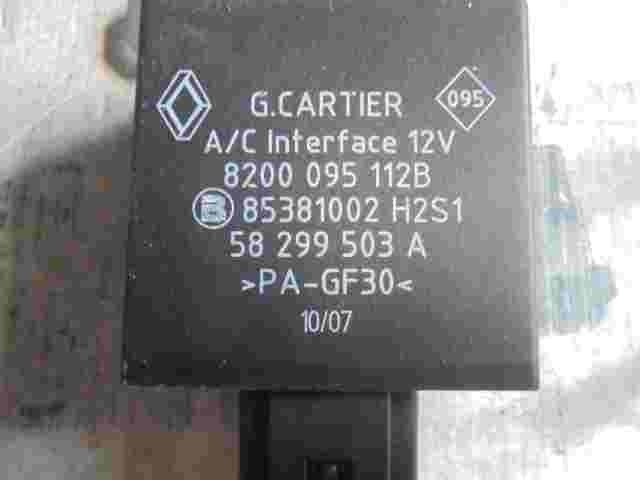 Relais Klimaanlage Renault Kangoo 8200095112B G.Cartier 85381002 H1S1 58299503A