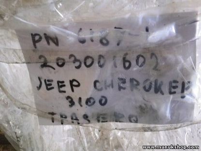 Differential hinten Hinterachsgetriebe Jeep Cherokee 61871 203001602 piñón 43