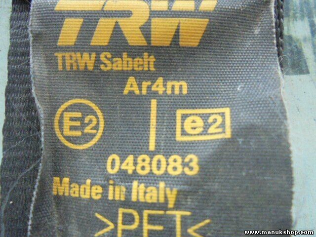 Sicherheitsgurt Gurt Mitsubishi Pajero Pinin 1.8 GDI TRW 048083 E2 33010610A