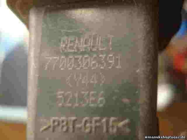 Kraftstoffzufuhr Schalter Renault Espace III Laguna Megane Clio 7700306391
