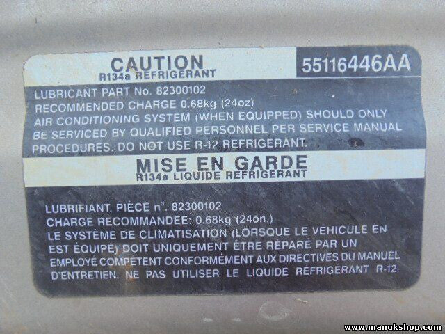 Motorhaube Jeep Grand Cherokee I ZJ 2.5 TD 2499 ccm, 85 KW, 115 PS 55116446AA
