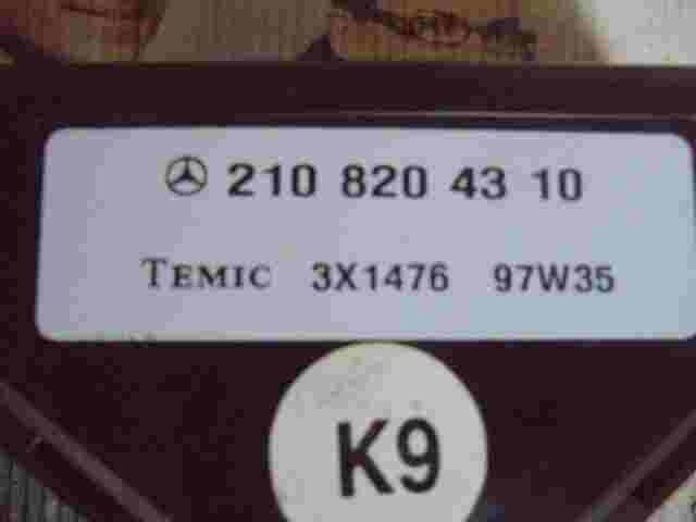 Bewegungsmelder Alarmanlage sensor Mercedes E Klasse W210 2108204310  3X1476