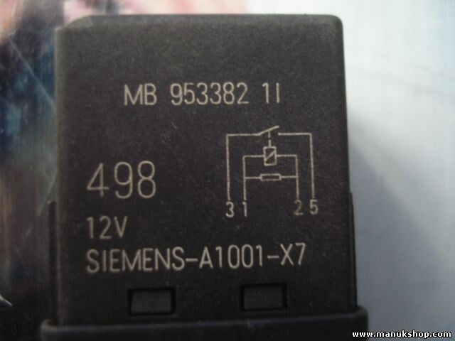 Relais Mitsubishi Volvo V40 MB953382 1I SIEMENS A1001-X7 12V 498