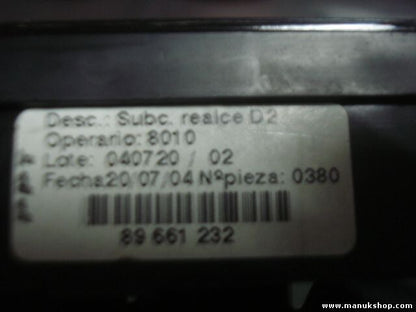 Kombiinstrument Tacho Peugeot 407 2,0 HDI 9646283280 D2-5C 9646283280D2
