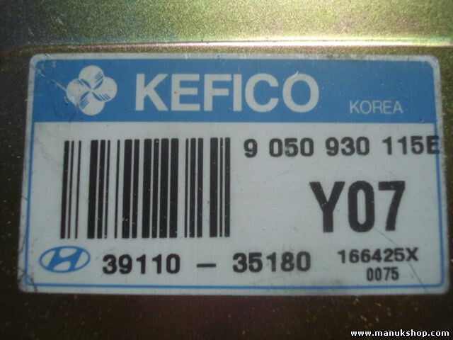 Motorsteuergerät Hyundai Sonata KEFICO Y07 3911035180 39110 35180 9050930115E