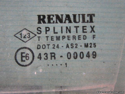 Türscheibe Seitenscheibe vorne links Renault Scenic 2001 43R00049 43R-00049