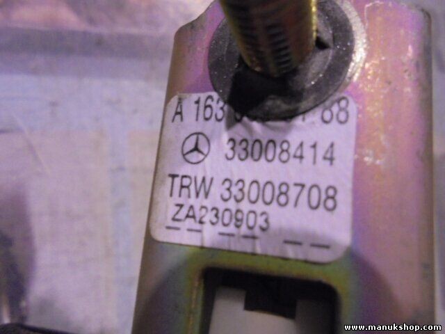 Sicherheitsgurt Gurt Mercedes-Benz W163 ML 2.7 CDI A1638600188 A 163 860 01 88