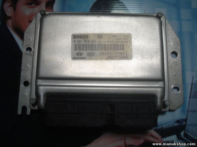 Motorsteuergerät Hyundai Matrix 2001 3910127611 BOSCH 0281010695 66CMI040
