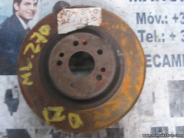 Bremsscheibe Mercedes-Benz M-Klasse W163 ML 270 CDI 1999/12-2005/06 2685 ccm,