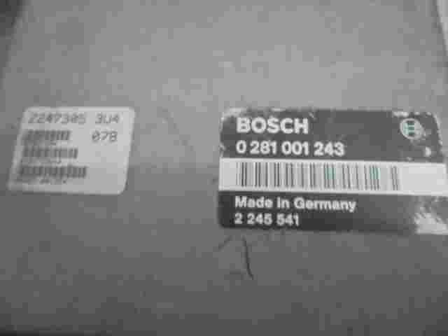 Motorsteuergerät  BMW E36 318 2245541 22473053U4 2247305 3U4 BOSCH 0281001243