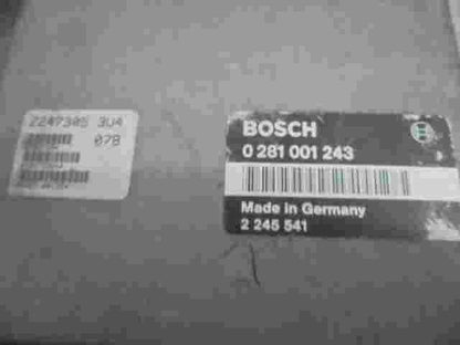 Motorsteuergerät  BMW E36 318 2245541 22473053U4 2247305 3U4 BOSCH 0281001243