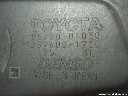 Heckwischermotor wischermotor hinten Toyota Avensis VERSO 851300F030 2596001730