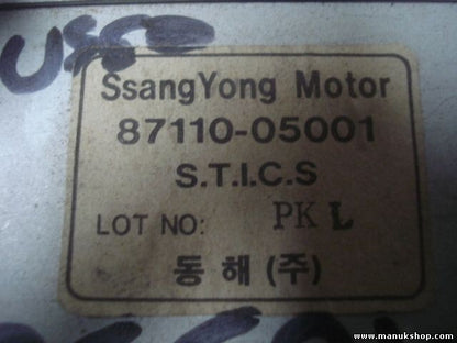 Steuergerät Zentralverriegelung Ssangyong Musso STICS 8711005001 87110-05001