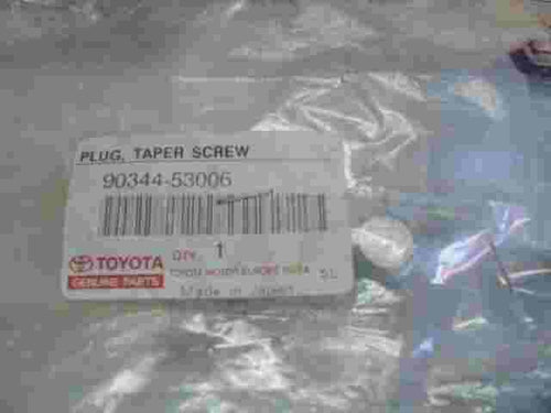 Taper Screw Plug  Toyota Camry Corolla (120) 9034453006 90344-53006