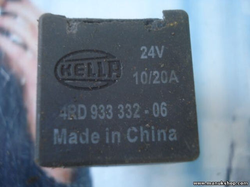 Relais Hella 4RD93333206 4RD 933 332-06 4RD933332-06 24v 10/20a