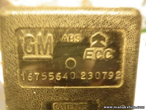 Gurtschloss Gurtschnapper hinten mittel Opel Frontera 16755640 230792 GM