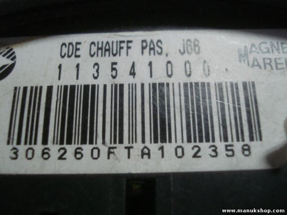 Lichtschalter Renault Espace III 113541000 CDE CHAUFF PAS.J66 MAGNETI MARELLI