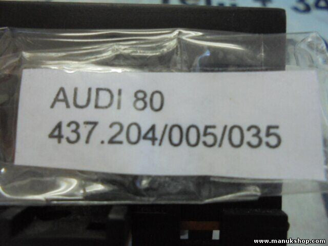 Anzeige Kombiinstrument Tacho Audi 80 VDO 437.204/005/035 437204005035