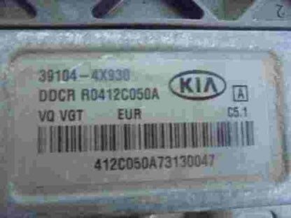 Motorsteuergerät Kia Carnival 391044X930 39104-4X930 DDCR R0412C050A