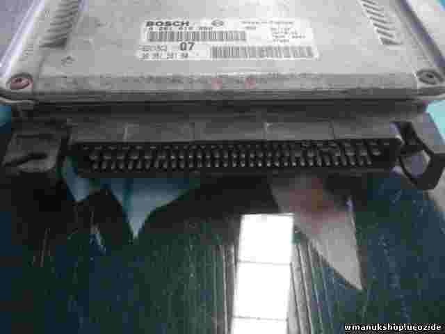 Motorsteuergerät  Peugeot 406 9635158180 EDC15C207 28FM0163 0281010252