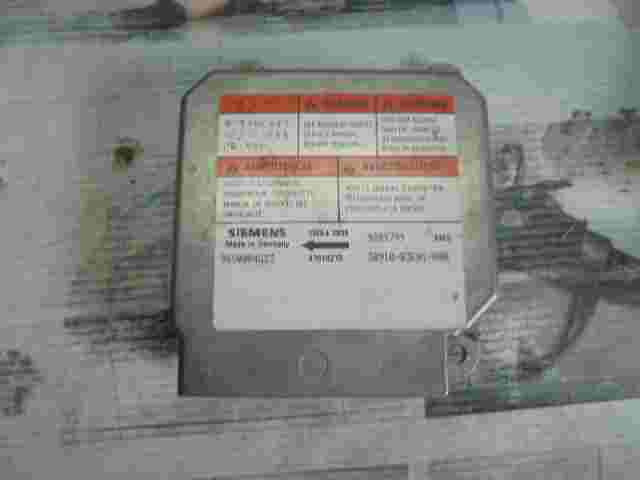Airbagsensor Airbagsteuergerät Opel 3891083E01000 5WK42898 9209799 98S0004GD3