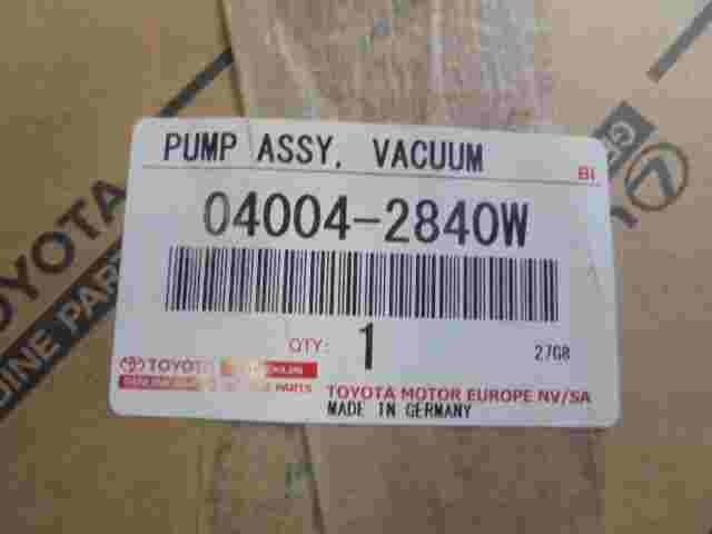 Vakuumpumpe Unterdruckpumpe Toyota  Lexus 040042840W 04004-2840W