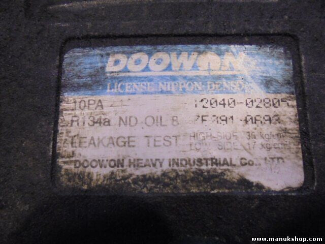 Klimakompressor Kia Sportage 2.0 KW61 1204002805 12040-02805 R134A S10I4