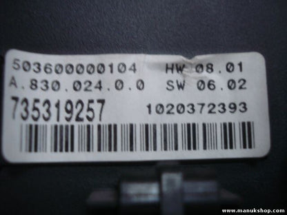 Klimabedienteil Fiat Stilo 192 2001–2008 735319257