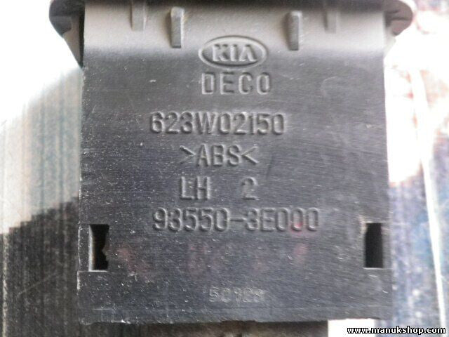 Schalter Tankklappe Heckklappe Öffner Kia Sorento 2003 935503E000 93550-3E000