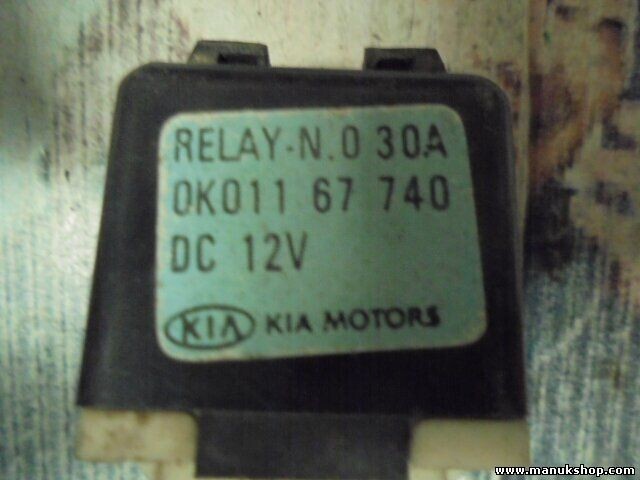 Relais Kia Sportage No. 30A 0K01167740 0K011 67 740 OK01167740