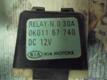 Relais Kia Sportage No. 30A 0K01167740 0K011 67 740 OK01167740