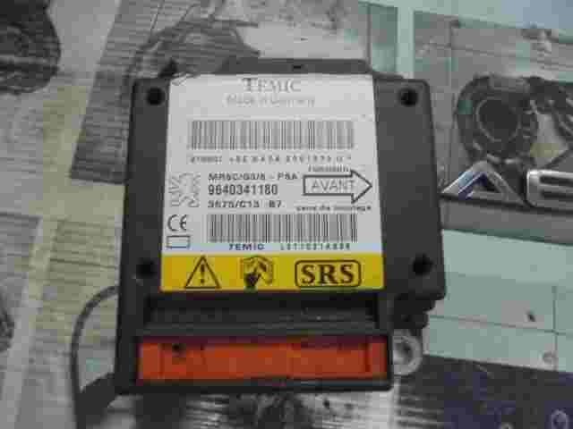 Airbagsensor Airbagsteuergerät Peugeot 607 9640341180 Temic L2T1C21AS36