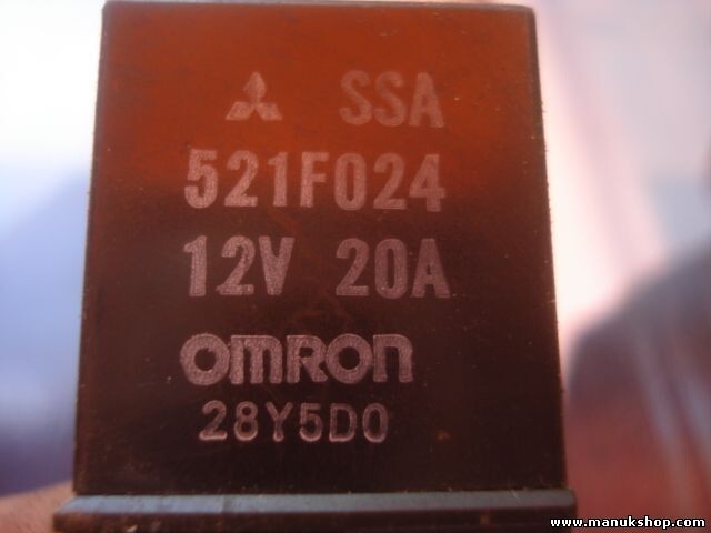 Relais Mitsubhishi Carisma 521F024 SSA 12V 20A OMRON