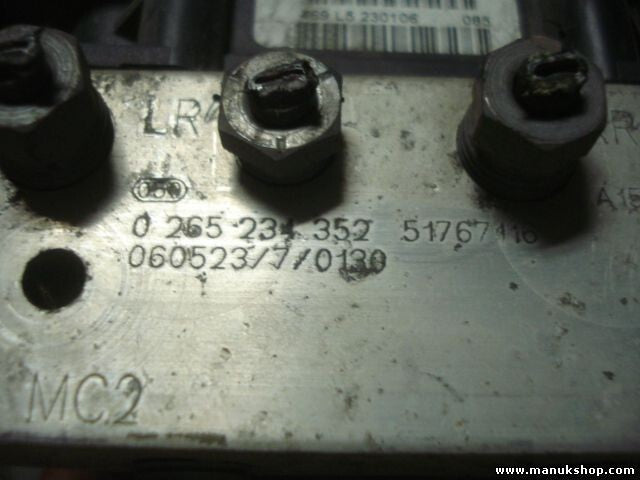 Hydraulikblock Fiat Stilo 192 1.6 16V 51767116 0051767116 0265234352 0265234352