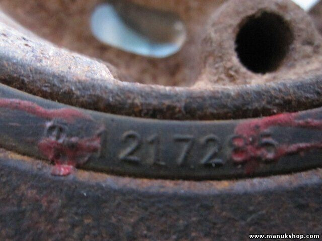 Kurbelwellen-Riemenscheibe Mazda 105 kw 143 CV 1217285 1 21 7285