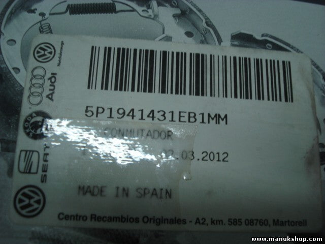 Lichtschalter VW Seat Altea Skoda Audi 5P1941431EB1MM 5P1941431EB 10020986