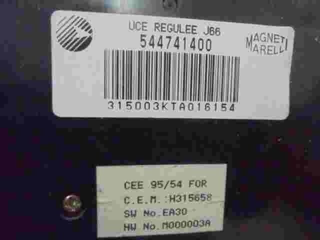 Steuergerät ABS Renault Espace 544741400 Magneti Marelli H315658 M000003A