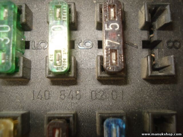 Sicherungskasten Mercedes-Benz 600 SE SEL W140 1405451740 1405450201