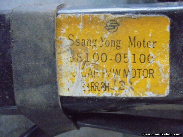 Fensterheber elektrisch Vorne rechts SsangYong Musso 8810005100 88100-05100 RR