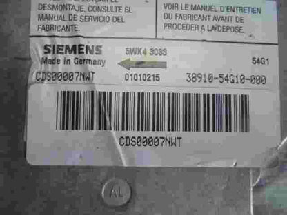 Airbagsensor AirbagsteuergerätSuzuki 1054G10000 5WK43033 CDS00007NWT 54G1