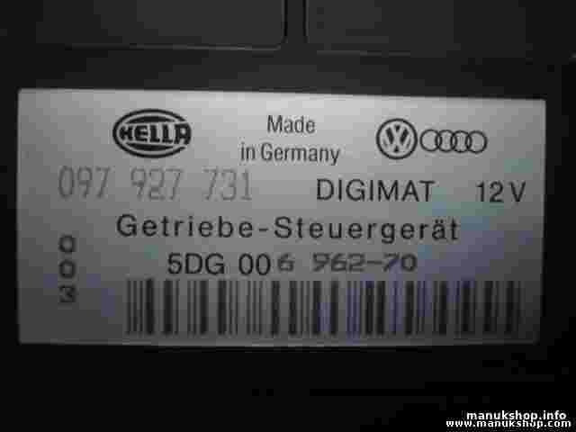 Getriebesteuerung Audi 80 B4 097927731DM 097927731 5DG00696270 5DG006962-70
