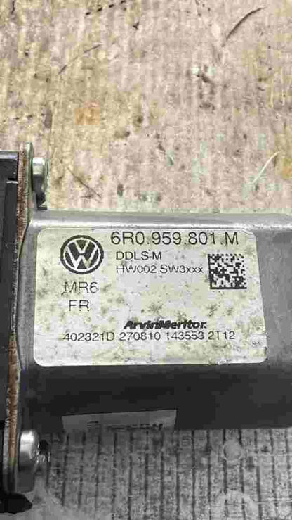 Fensterheber motor VW Polo 6R0959801M HW002 SW3xxx INTEVA FR MR6 402321D