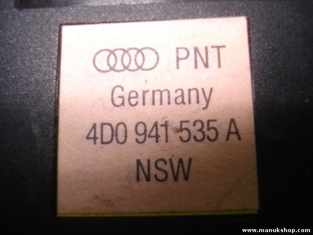 Nebelscheinwerfer Schalter Audi A8 4D 4D0941535A 4D0 941 535 A 4DO941535A