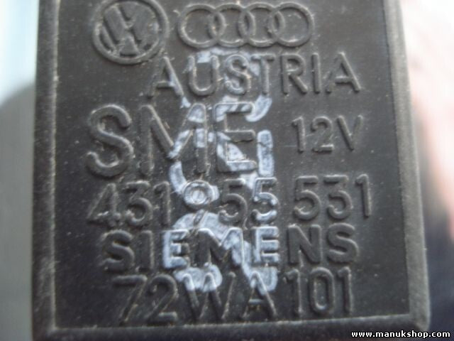 Wischerrelais VW Volkswagen Audi 431955531 431 955 531 SIEMENS 72WA101 72WA 101