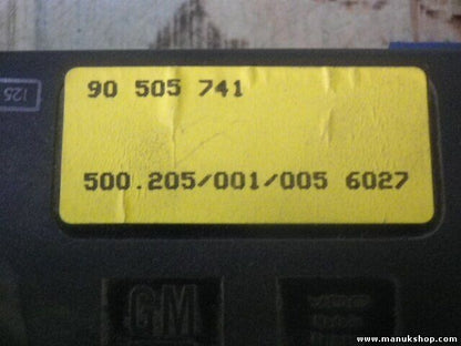 Bordcomputer Opel Sintra 3,0 V6 1998 90505741 90 505 741 500.205/001/005 6027