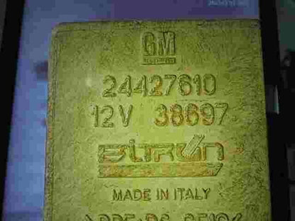 Relais  Opel Omega В GM 24427610 24 427 610 Bitron 12V 38697