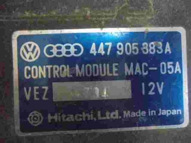 Motorsteuergerät  Audi 100/200/ Turbo 447905383A 447 905 383A Hitachi MAC05A