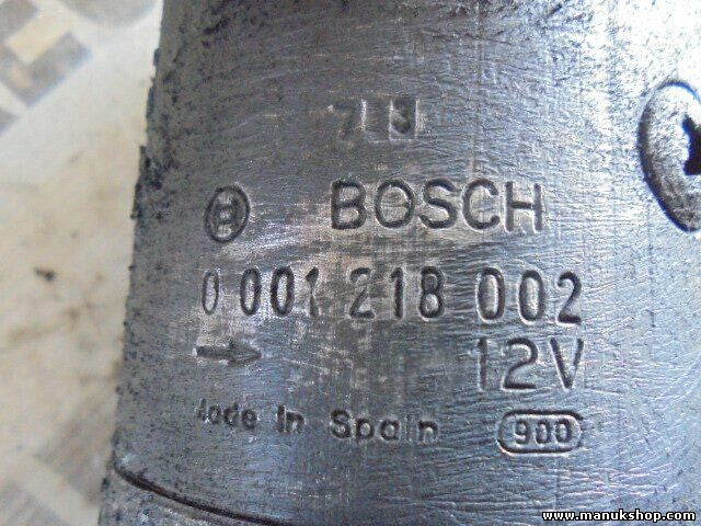 Anlasser  Jeep Cherokee (XJ) 2.1 TD 0001218002 0 001 218 002 9002338838 BOSCH