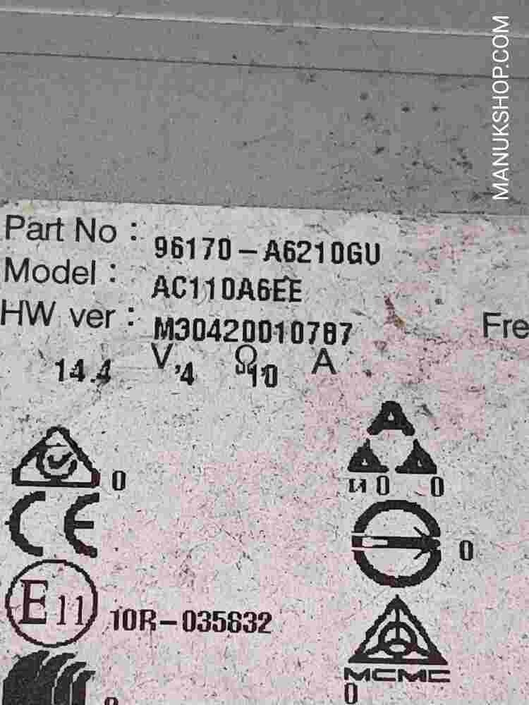 Multi-Info-Display Radio Hyundai i30 96170A6210GU AC11DA6EE M30420010787